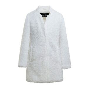 Mark Alan Sherpa Jacket Coat White sz Medium